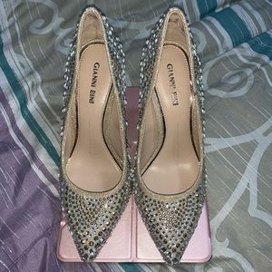 Gianni Bini Jeweled Pumps